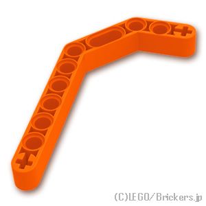 テクニック リフトアーム 1 x 11.5 - ダブルベント：[Orange / オレンジ]