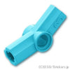 テクニック 軸/ピン アングル コネクター ＃3 - 157.5°：[Md,Azure / ミディアムアズール]