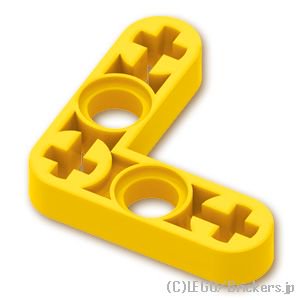 テクニック リフトアーム 3 x 3 - L字薄型：[Yellow / イエロー]