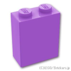 ブロック 1 x 2 x 2：[Md,Lavender / ミディアムラベンダー]
