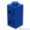 ブロック 1 x 1 x 1 2/3 - 1面スタッド：[Blue / ブルー]