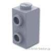 ブロック 1 x 1 x 1 2/3 - 1面スタッド：[Light Bluish Gray / グレー]
