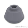 コーン 1 1/2 x 1 1/2 x 2/3 トランケート：[Dark Bluish Gray / ダークグレー]
