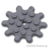 プレート 4 x 4 - ギア 歯車10歯：[Dark Bluish Gray / ダークグレー]
