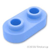 ラウンド プレート 1 x 2 - オープンスタッド：[Bt,Lt Blue / ブライトライトブルー]