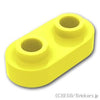 ラウンド プレート 1 x 2 - オープンスタッド：[Bt,Lt Yellow / ブライトライトイエロー]