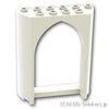 パネル 2 x 6 x 6 - ゴシックアーチ：[White / ホワイト]