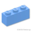 ブロック 1 x 3：[Bt,Lt Blue / ブライトライトブルー]