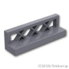 フェンス 1 x 4 x 1：[Dark Bluish Gray / ダークグレー]