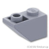 逆スロープ 45°- 2 x 1：[Light Bluish Gray / グレー]