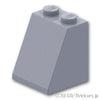スロープ 65°2 x 2 x 2：[Light Bluish Gray / グレー]