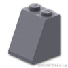 スロープ 65°2 x 2 x 2：[Dark Bluish Gray / ダークグレー]