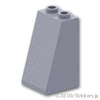 スロープ 75°- 2 x 2 x 3：[Light Bluish Gray / グレー]
