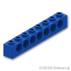 テクニック ブロック 1 x 8：[Blue / ブルー]