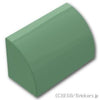 カーブ スロープ 1 x 2 x 1：[Sand Green / サンドグリーン]