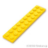 プレート 2 x 10：[Yellow / イエロー]