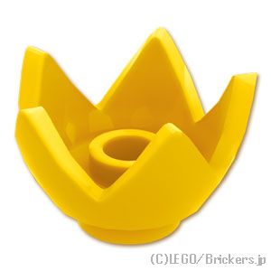 王冠 5ポイント オープンスタッド：[Yellow / イエロー]