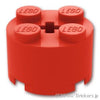 ブロック ラウンド 2 x 2：[Red / レッド]