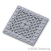 プレート 8 x 8 - グリッド：[Light Bluish Gray / グレー]