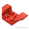 カー マッドガード 2 x 4 - フレア：[Red / レッド]