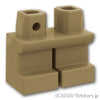 ミニフィグ ショートレッグ：[Dark Tan / ダークタン]
