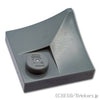 アーチ 2 x 2 - コーナー 凹型：[Dark Bluish Gray / ダークグレー]