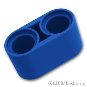 テクニック リフトアーム 1 x 2：[Blue / ブルー]