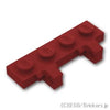 ヒンジプレート 1 x 4 - 垂直ロック ダブル：[Dark Red / ダークレッド]