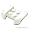 カー マッドガード 2 x 4 - オーバーハング：[White / ホワイト]