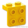 ブラケット 1 x 2 / 2 x 2：[Yellow / イエロー]