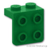 ブラケット 1 x 2 / 2 x 2：[Green / グリーン]