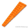 ウェッジ プレート 12 x 3 -左：[Orange / オレンジ]