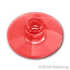 ディッシュ 2 x 2 - 16mm：[Tr,Red / トランスレッド]