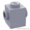 ブロック 1 x 1 - 2面スタッド：[Light Bluish Gray / グレー]