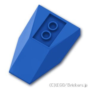 逆ウェッジ 6 x 4 - 3面：[Blue / ブルー]