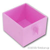 デュプロ キャビネット引出し 2 x 2：[Bright Pink / ブライトピンク]