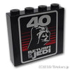 ブロック 1 x 4 x 3 - スター・ウォーズ ジェダイの帰還 公開40周年：[Black / ブラック]