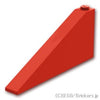 スロープ 25°- 8 x 1 x 3：[Red / レッド]
