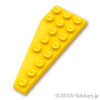 ウェッジ 5角形 プレート 8 x 3 - 右：[Yellow / イエロー]