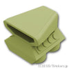 エンジン エアーインテーク 2 x 2 x 1-1/3：[Olive Green / オリーブグリーン]