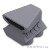 エンジン エアーインテーク 2 x 2 x 1-1/3：[Dark Bluish Gray / ダークグレー]