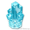 クリスタル / ロック - 1 x 1：[Tr,Lt Blue / トランスライトブルー]