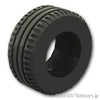 タイヤ 30.4 x 14 - 溝付：[Black / ブラック]