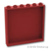 パネル 1 x 6 x 5：[Dark Red / ダークレッド]