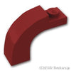 ハーフ アーチ 1 x 3 x 2 - カーブトップ：[Dark Red / ダークレッド]