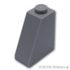 スロープ 65°- 2 x 1 x 2：[Dark Bluish Gray / ダークグレー]