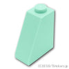 スロープ 65°- 2 x 1 x 2：[Light Aqua / ライトアクア]