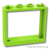 ウィンドウ フレーム 1 x 4 x 3：[Lime / ライム]