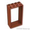 ドア フレーム 2 x 4 x 6：[Reddish Brown / ブラウン]