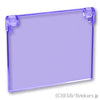 ウィンドウ ガラス 1 x 4 x 3 - 開閉タイプ：[Tr,Purple / トランスパープル]